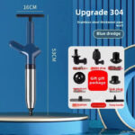 Toilet drain cleaner